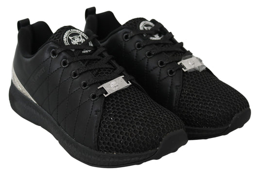 Raffinate scarpe da ginnastica sportive Gisella Black Runner