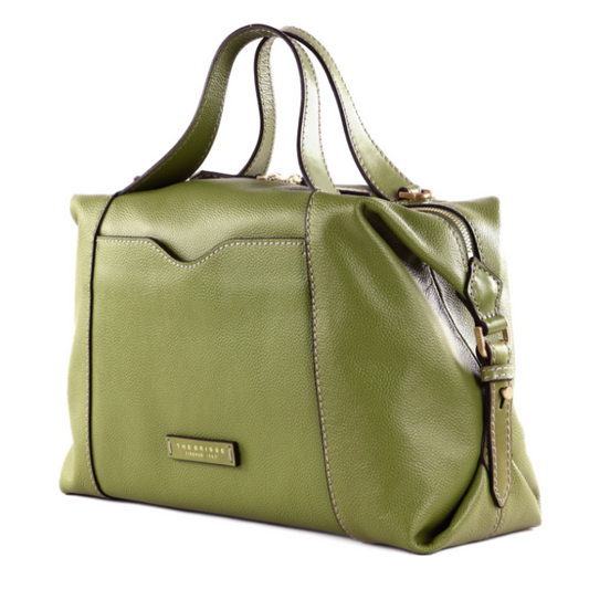 Bauletto in Pelle con Tracolla.