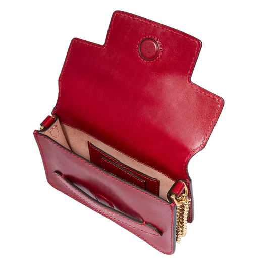The Bridge - Borsa tracolla pelle con catena "Lucrezia"