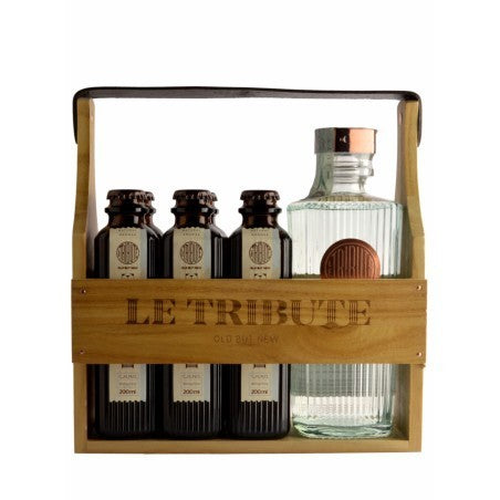 GIN LE TRIBUTE 43° cl 70 + 2 TONICHE BOX