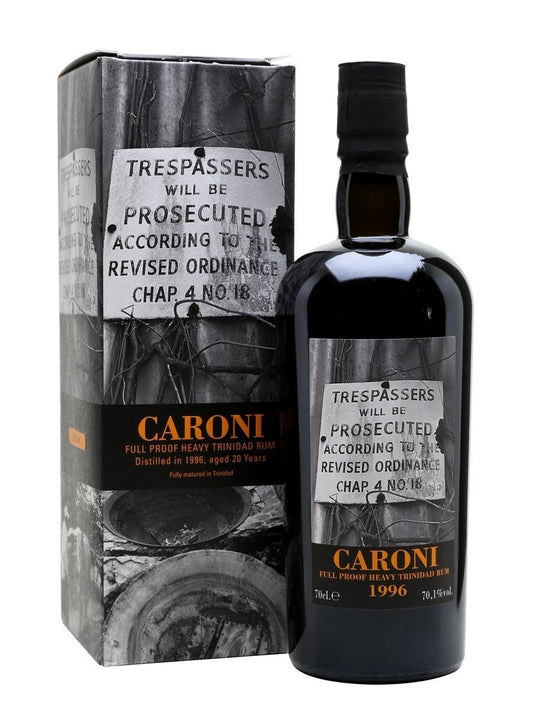 RUM CARONI 20 YO 1996 TRASPASSERS