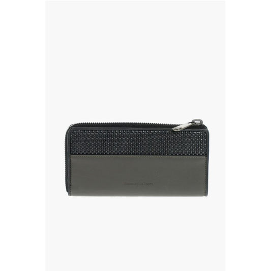 Bicolor Leather Wallet