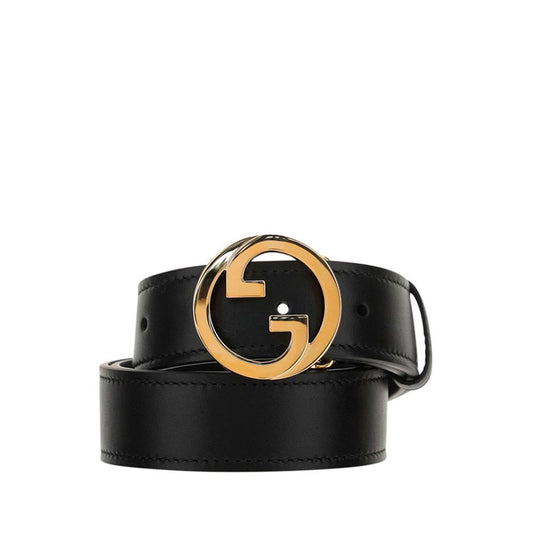 Leather GG Belt