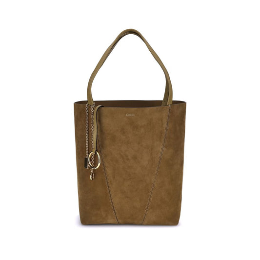 Borsa tote Chloé in pelle scamosciata