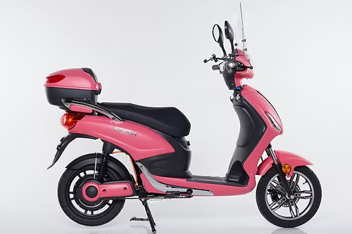 Z-Tech E-Bike Scooter – ZT-09FL with Top Case and Windshield, Keyless