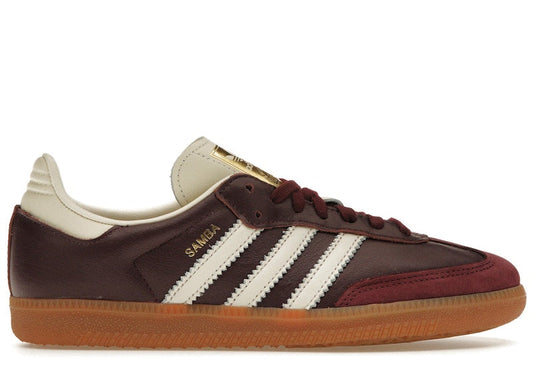 Samba OG Maroon Gold Metallic (Women's)