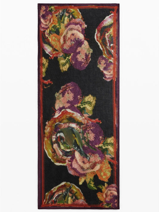 Foulard disegnato da Mr. Christian Lacroix Donna Rosso