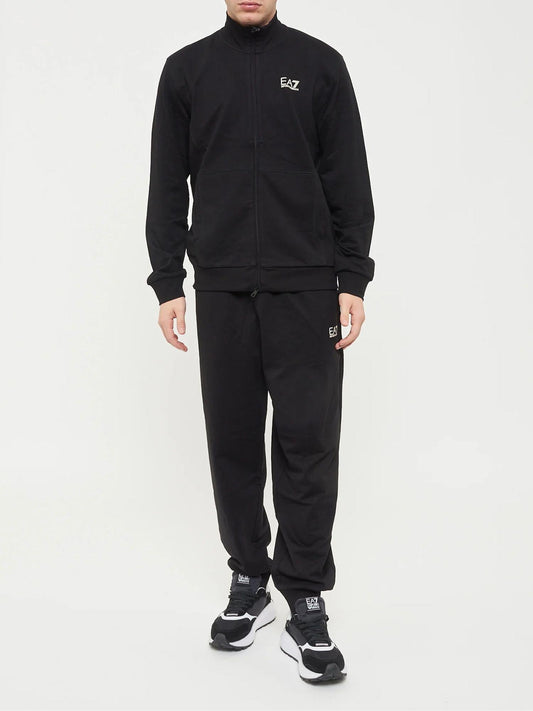 EA7 Emporio Armani Tuta Full Zip Nero - Santangelo