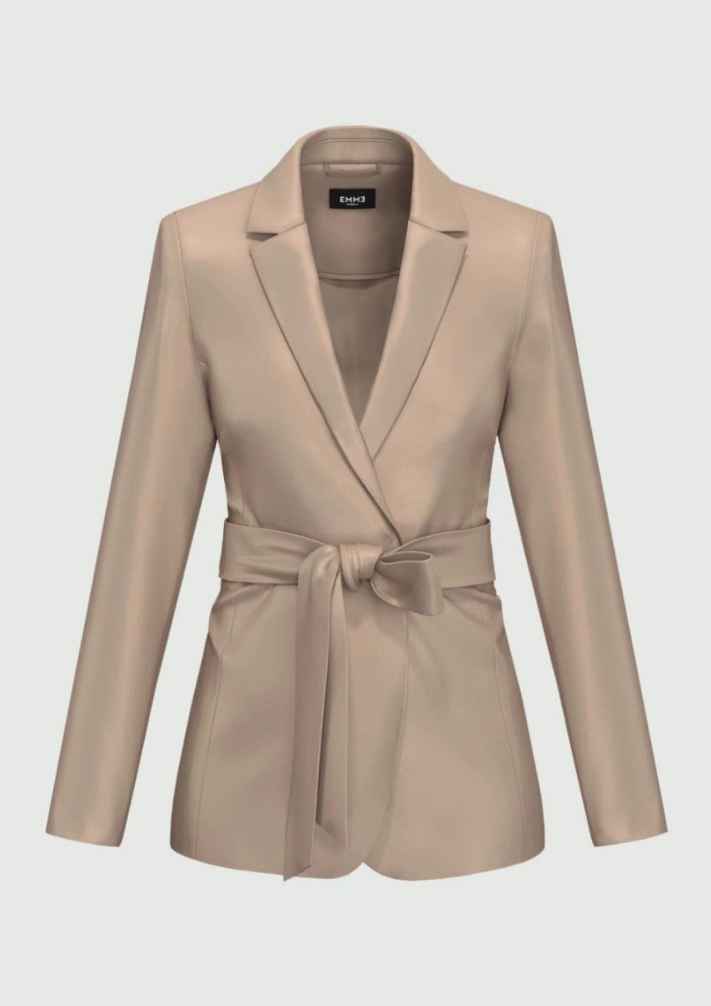 Emme Marella Giacca Donna Tracia Beige - Santangelo