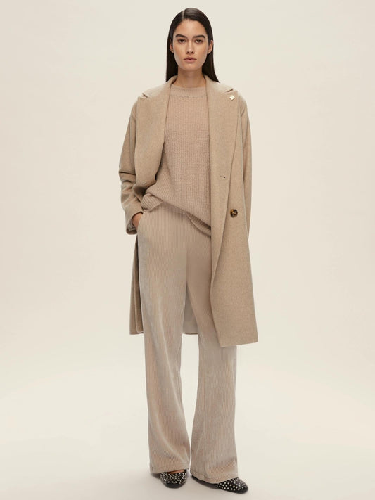 Maglia in misto alpaca Doccia Donna Ecru'