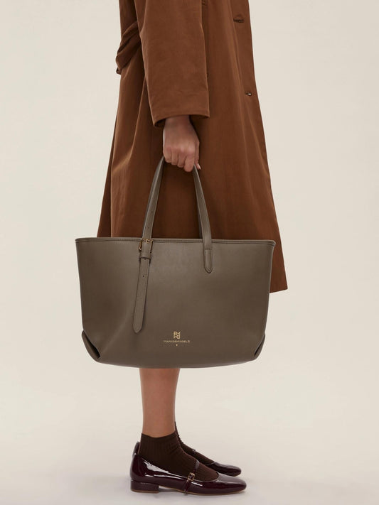 Maxi shopper Emma Donna Grigio scuro