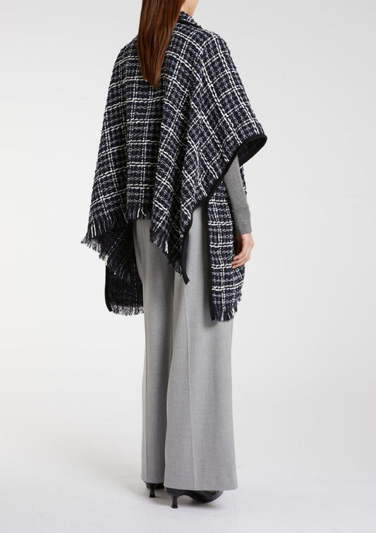 Emme Marella Women's Stole Guelfo Navy Blue