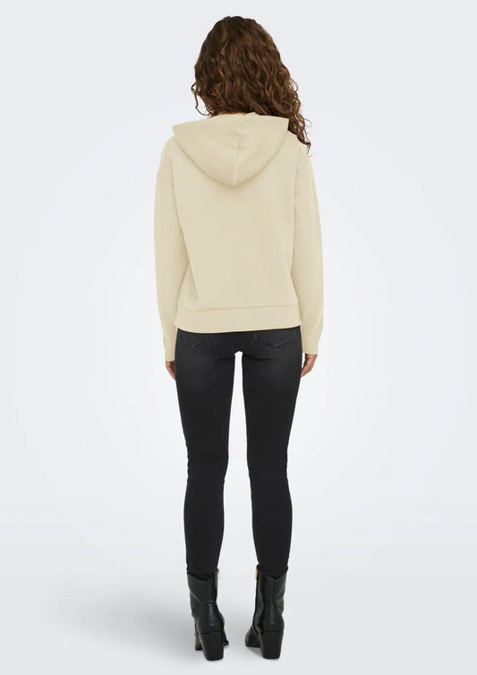 Only Onlfancy Beige Women's Sweatshirt