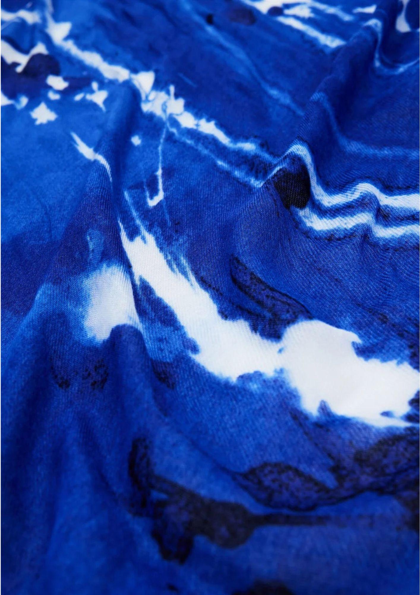 Foulard Atkins Rectangle Blu - Santangelo