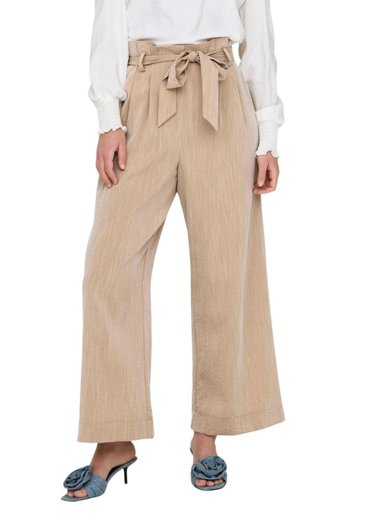 Pantalone Donna Beige