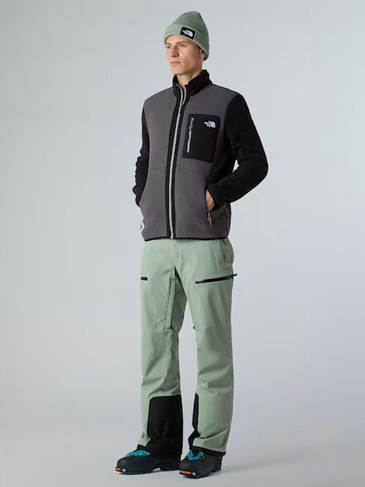 Yumiori Men's Full Zip Fleece Jacket Anthracite Grey TNF Black Monument Grey