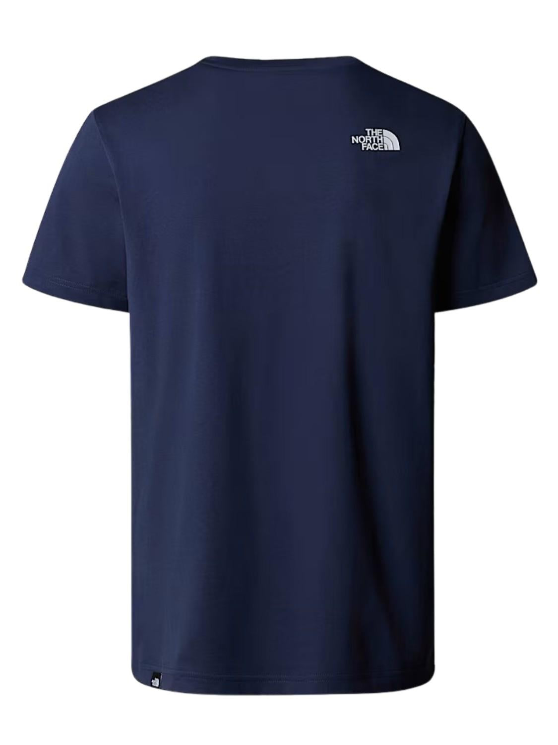 The North Face T-Shirt Simple Dome Uomo Summit Navy NF0A87NG 8K2 THE NORTH FACE