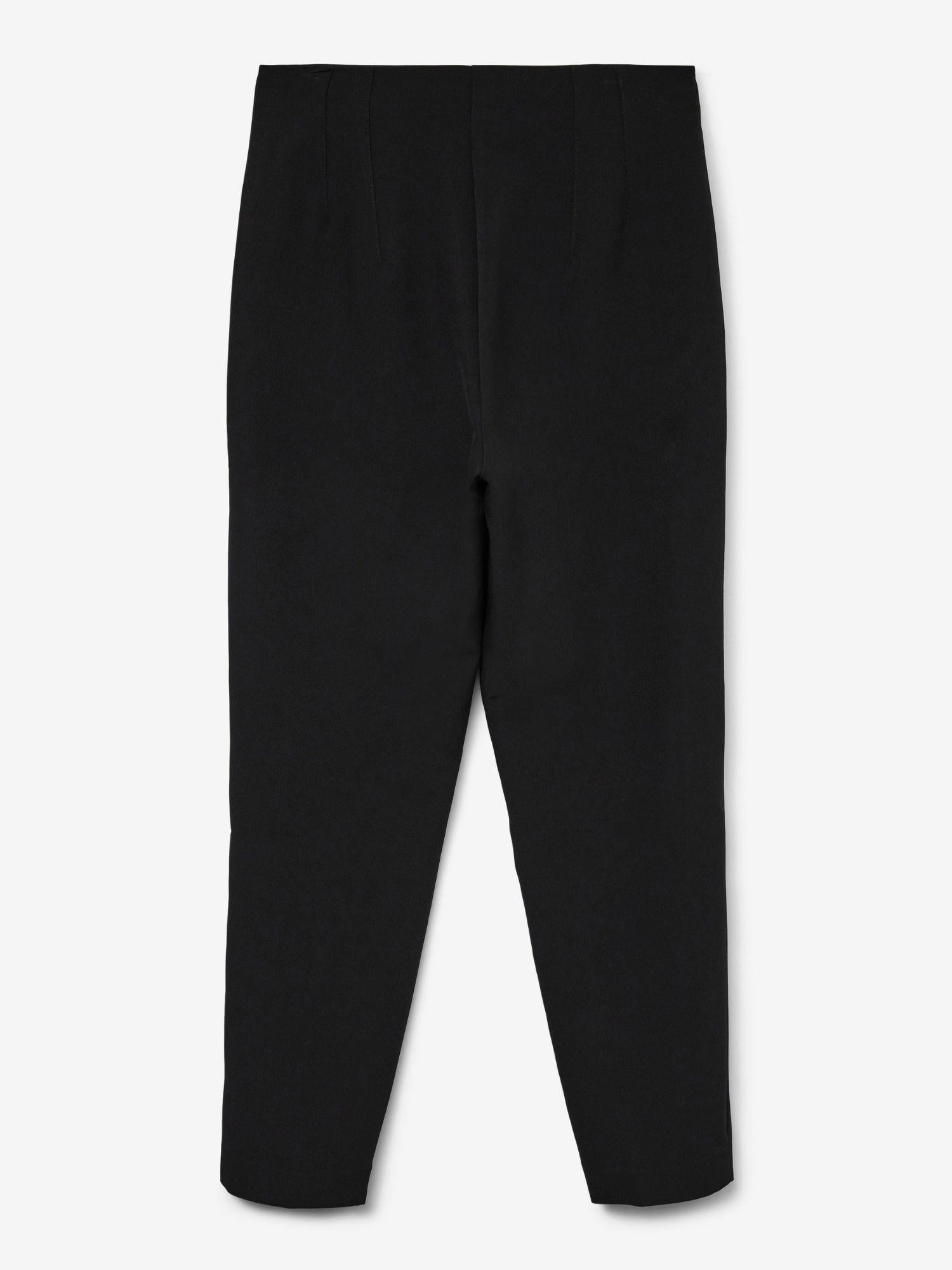 Vero Moda VMLINA Vita alta Pantaloni Donna Nero 10309140 BLACK VERO MODA