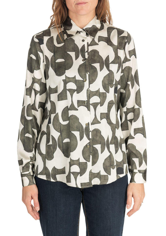 Camicia Donna Bianco Latte