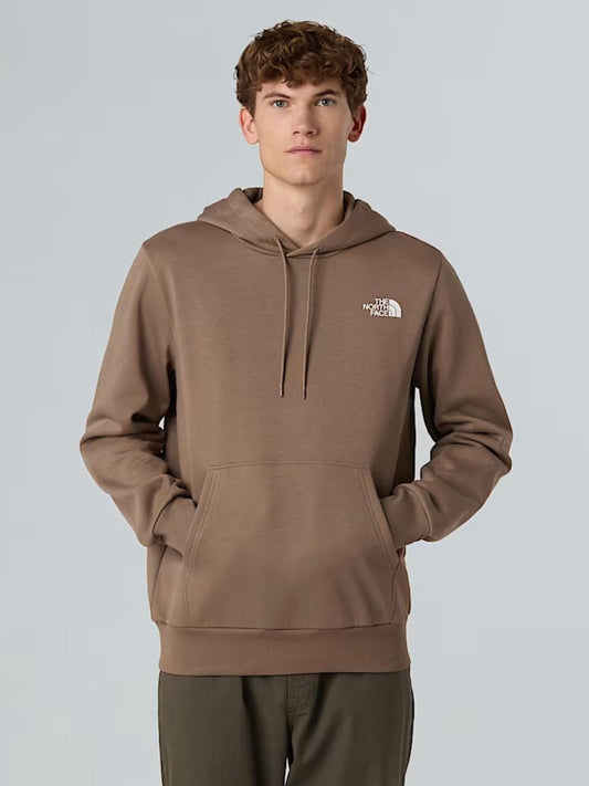 The North Face Felpa con cappuccio Simple Dome Uomo Mocha Brown