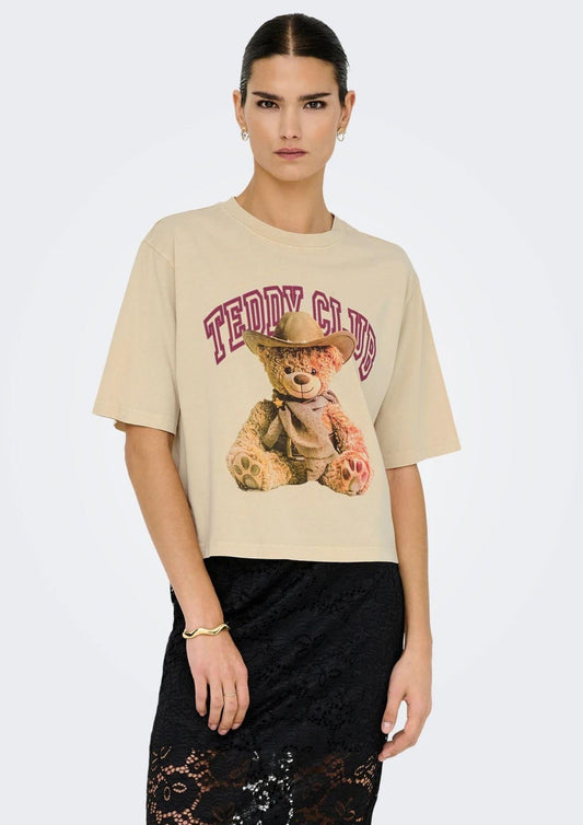 T-Shirt Donna Carla Beige