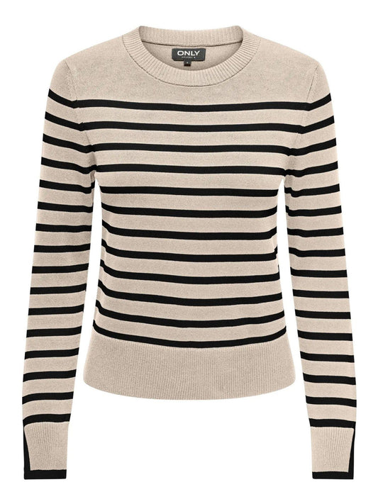 KALANA Pullover Donna Whitecap Gray Black