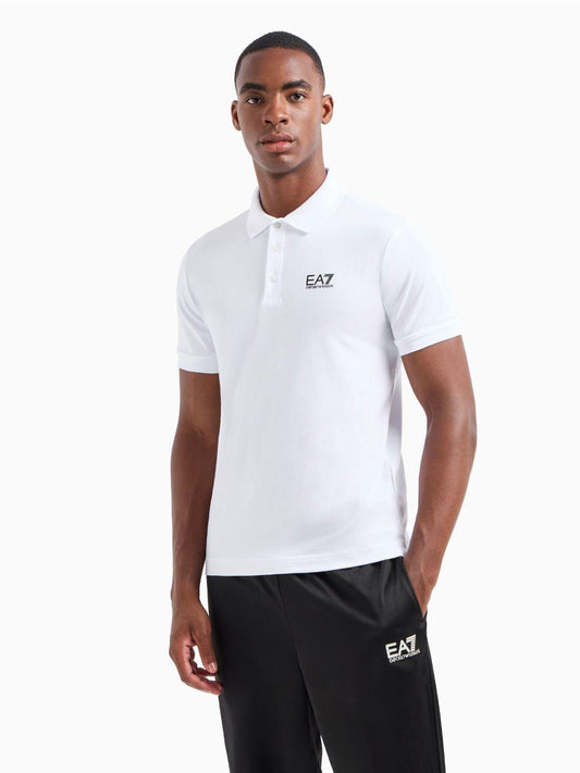EA7 Emporio Armani Polo Uomo Bianco
