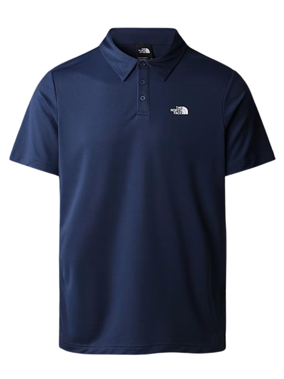 The North Face Polo Tanken Uomo Summit Navy NF0A2WAZ 8K2 THE NORTH FACE