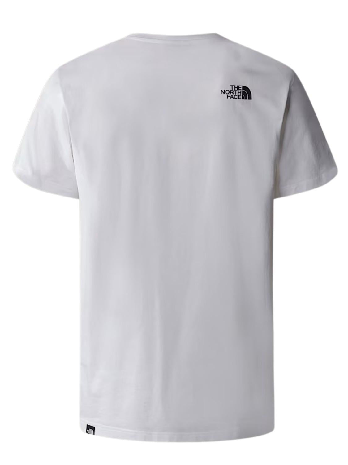 The North Face T-Shirt Simple Dome Uomo TNF White NF0A87NG FN4 THE NORTH FACE