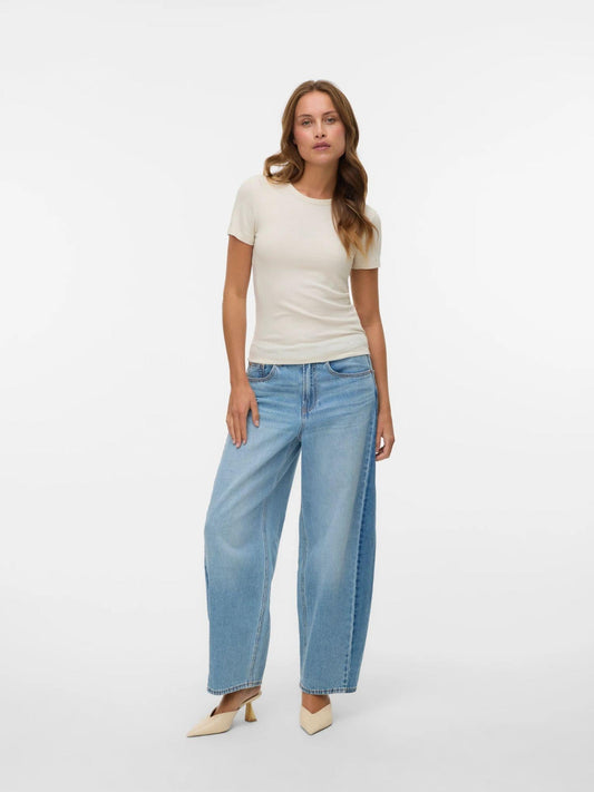 Vero Moda AWIRWINA Top Donna Birch 10329978 Birch VERO MODA