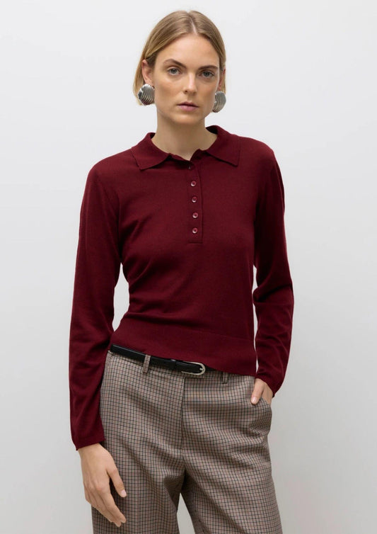 Pullover Donna Sikita Bordeaux
