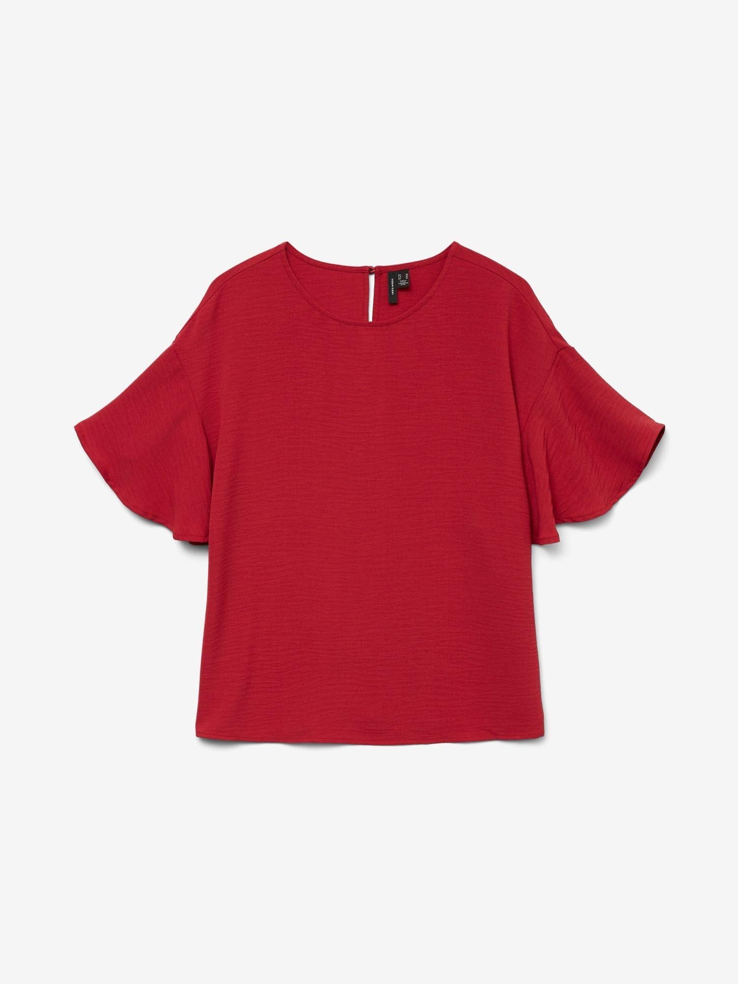 Vero Moda VMALVA Top Donna Karanda Red 10329456 Karanda Red VERO MODA