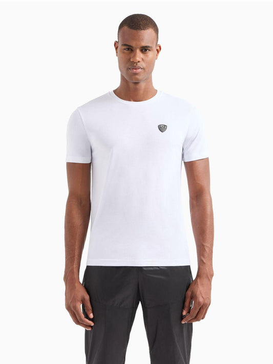 T-shirt EA7 Emporio Armani Girocollo Uomo Bianco