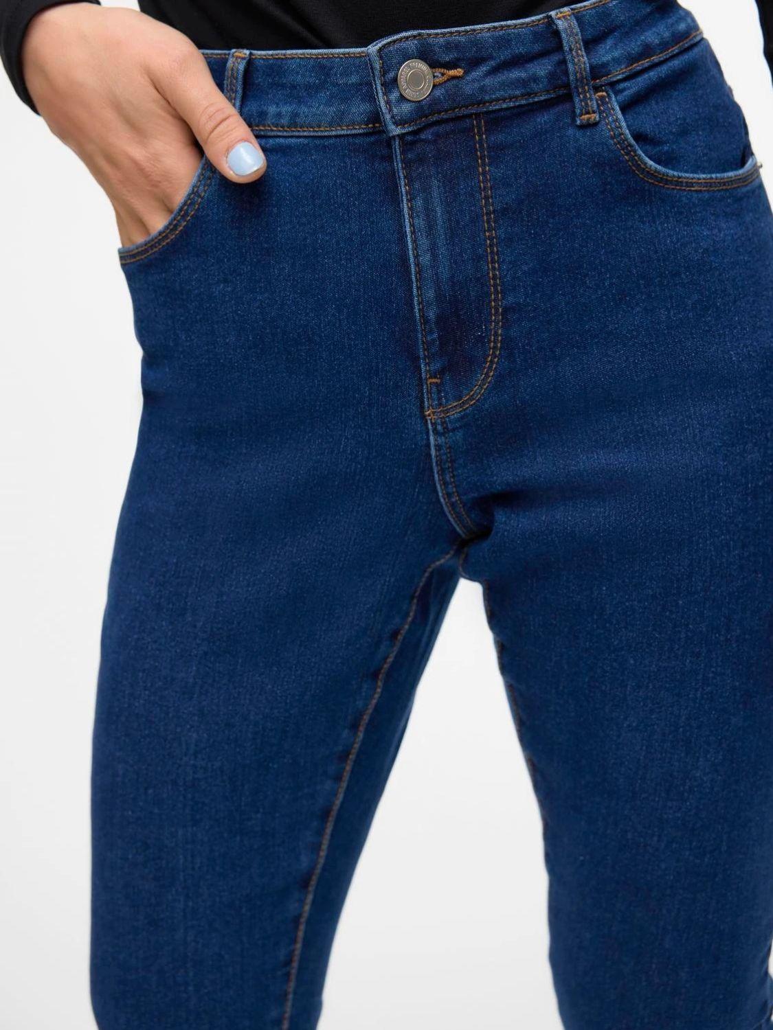 Jeans Skinny Fit Donna Dark Blue Denim 10310613 Dark Blue Denim VERO MODA
