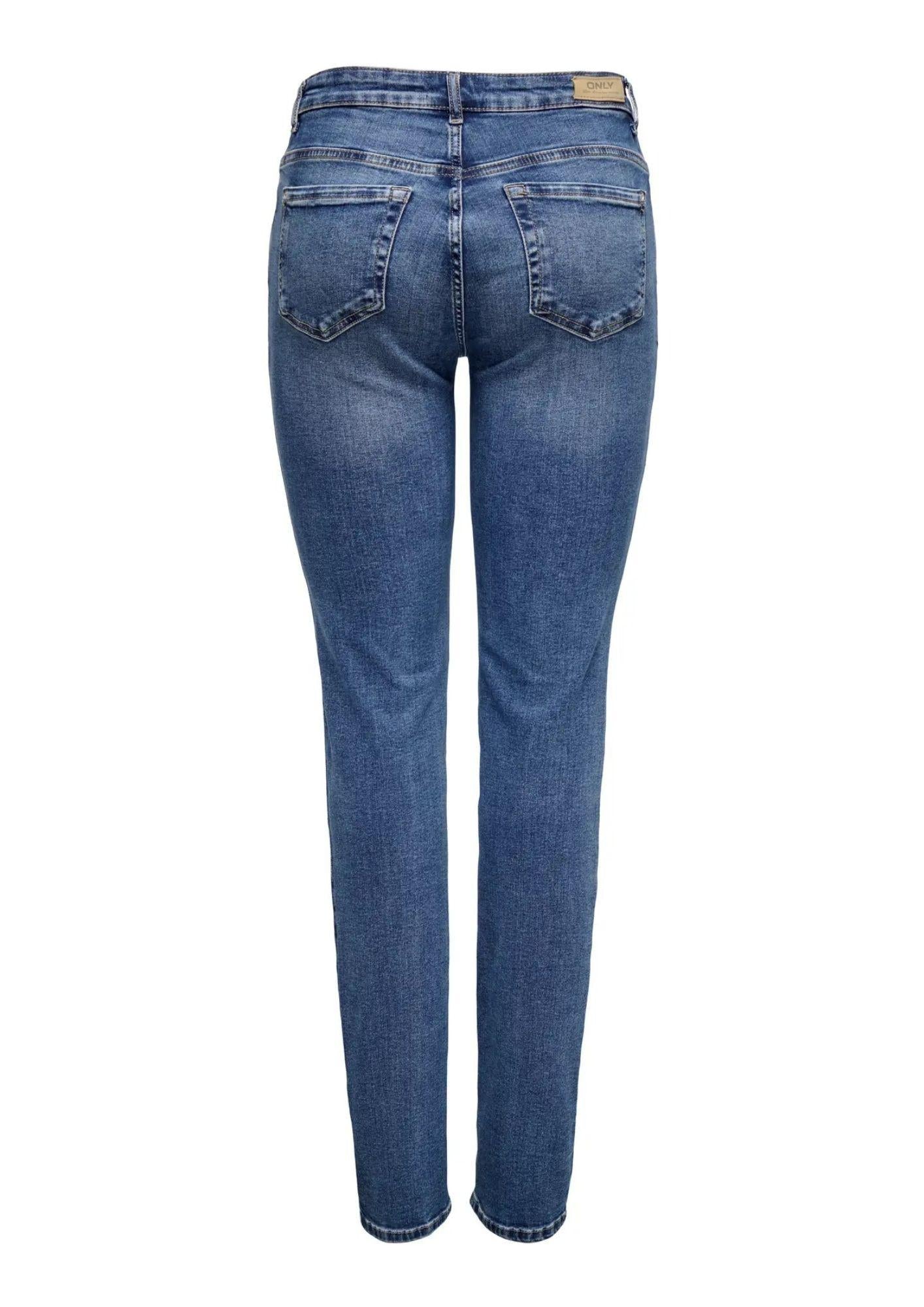Jeans Donna Only Onlsui Blu Denim Medio 15330805 Medium Blue Denim ONLY
