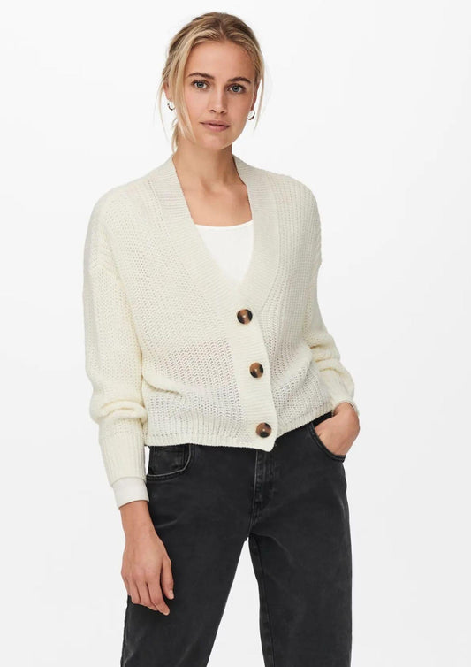 Only Cardigan Donna Bianco