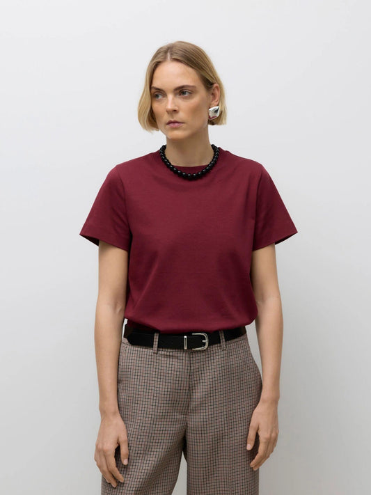 Vero Moda AWNAIMA T-Shirt Donna Purple Zinfandel 10294544 Zinfandel VERO MODA
