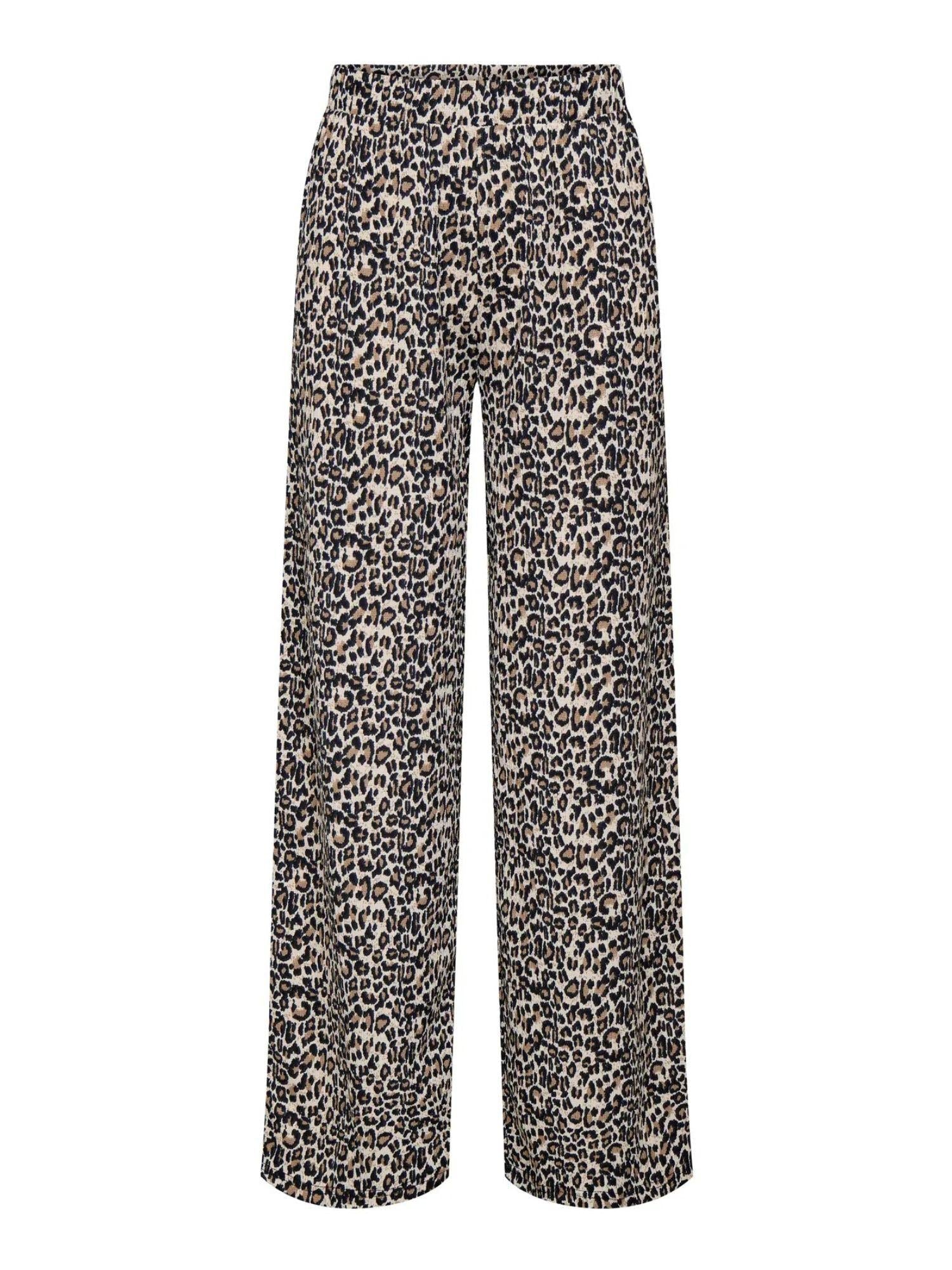 Jacqueline De Yong JDYDEBBIE Pantaloni Wide Fit Donna Birch LEO 15352943 Birch LEO JACQUELINE DE YONG