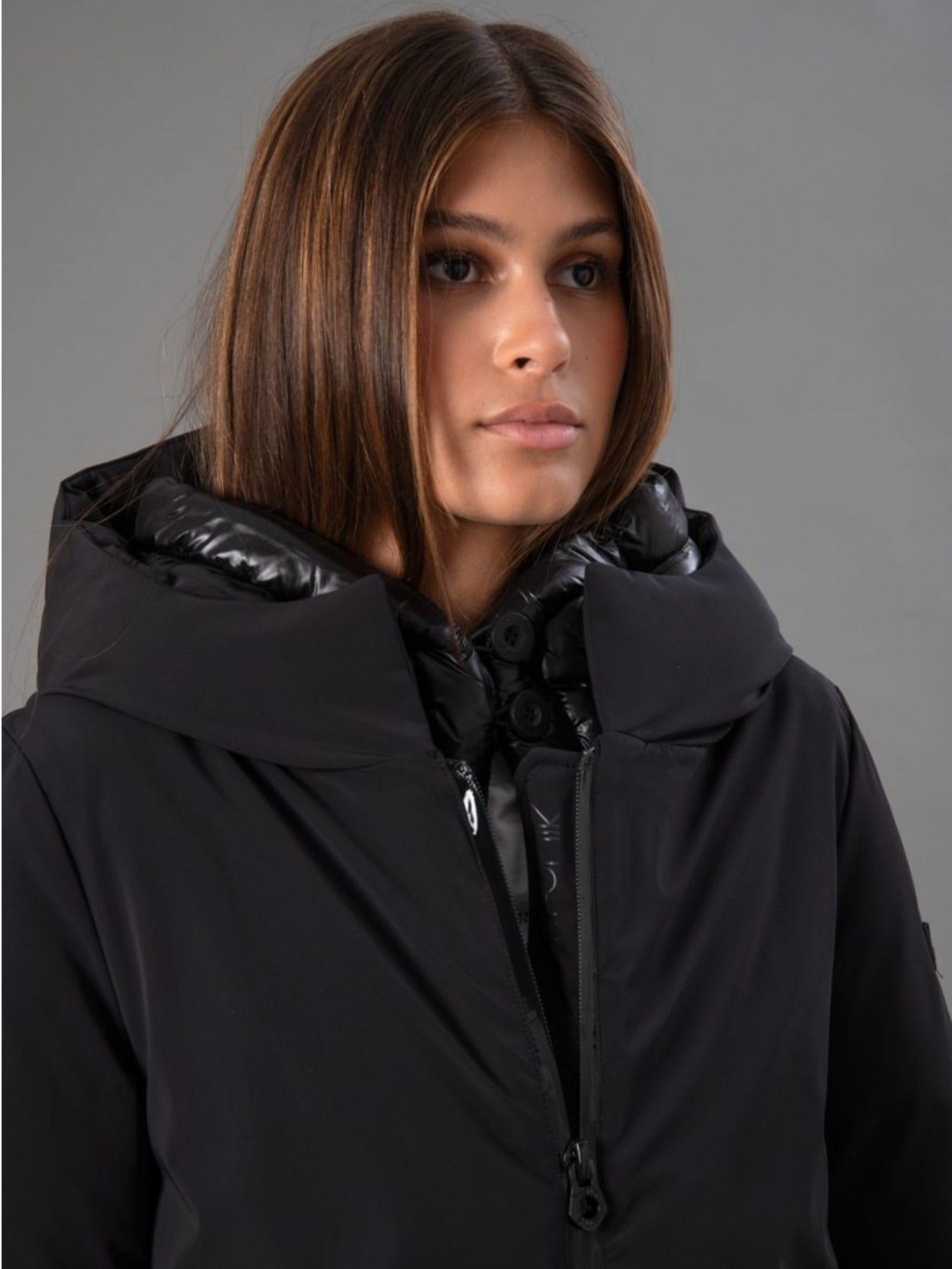 Rihunik Giubbino Donna Tera Nero RIW276J F0117 999 RIHUNIK