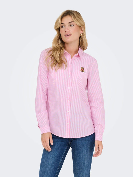 Jacqueline De Yong JDYMIO Camicia Donna Shocking Pink 15368291 Shocking Pink JACQUELINE DE YONG