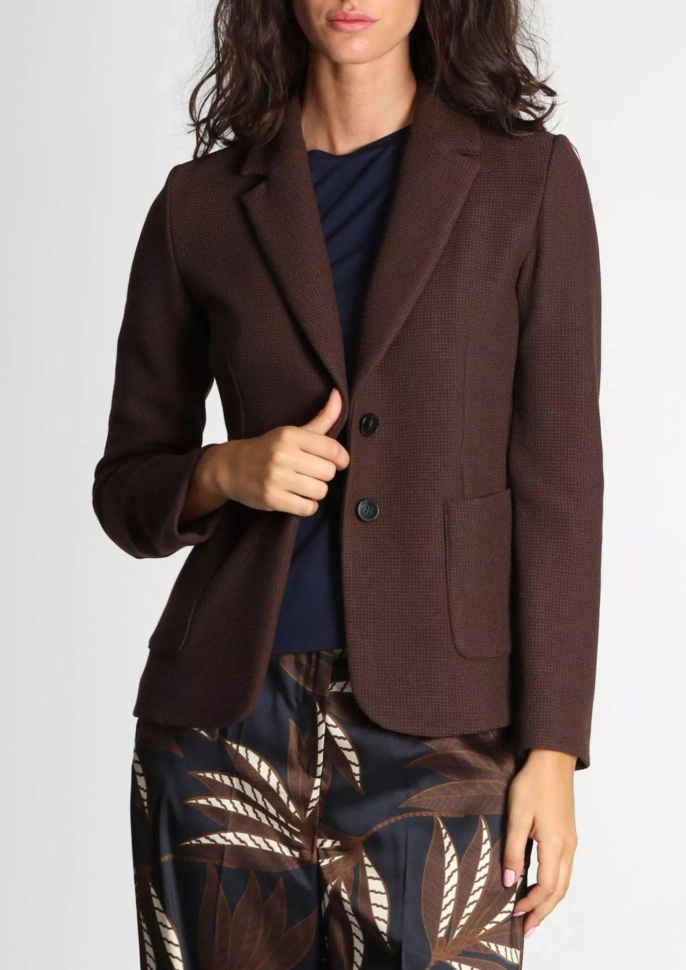 Emme Marella Giacca Donna Harley Marrone Testa Di Moro 2525046051200 002 EMME MARELLA