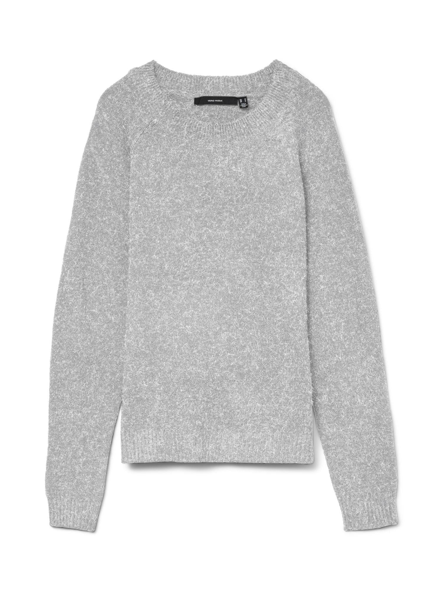 Vero Moda Maglia Donna Doffy Grigio Chiaro 10201022 Light Grey Melange VERO MODA