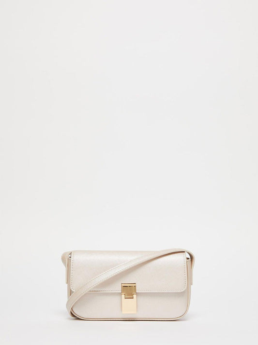 Emme Marella Borsa Baguette Donna Galazia Argento Metallo