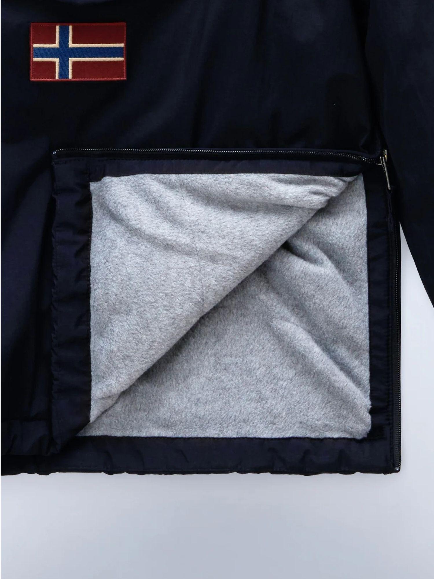 Napapijri Giacca Anorak Rainforest Winter Uomo Blu Scuro NP0A4GMC 176 NAPAPIJRI