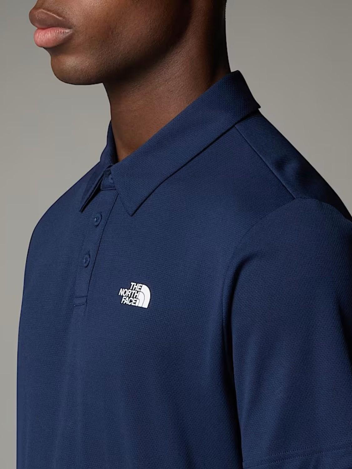 The North Face Polo Tanken Uomo Summit Navy NF0A2WAZ 8K2 THE NORTH FACE