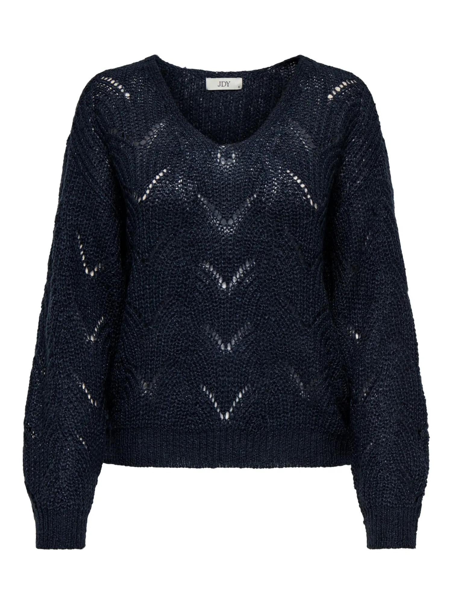 Jacqueline De Yong JDYBADUT Pullover Donna Total Eclipse 15302387 Total Eclipse DTM LUREX JACQUELINE DE YONG