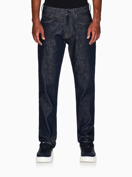 Jeans slim Uomo Blu