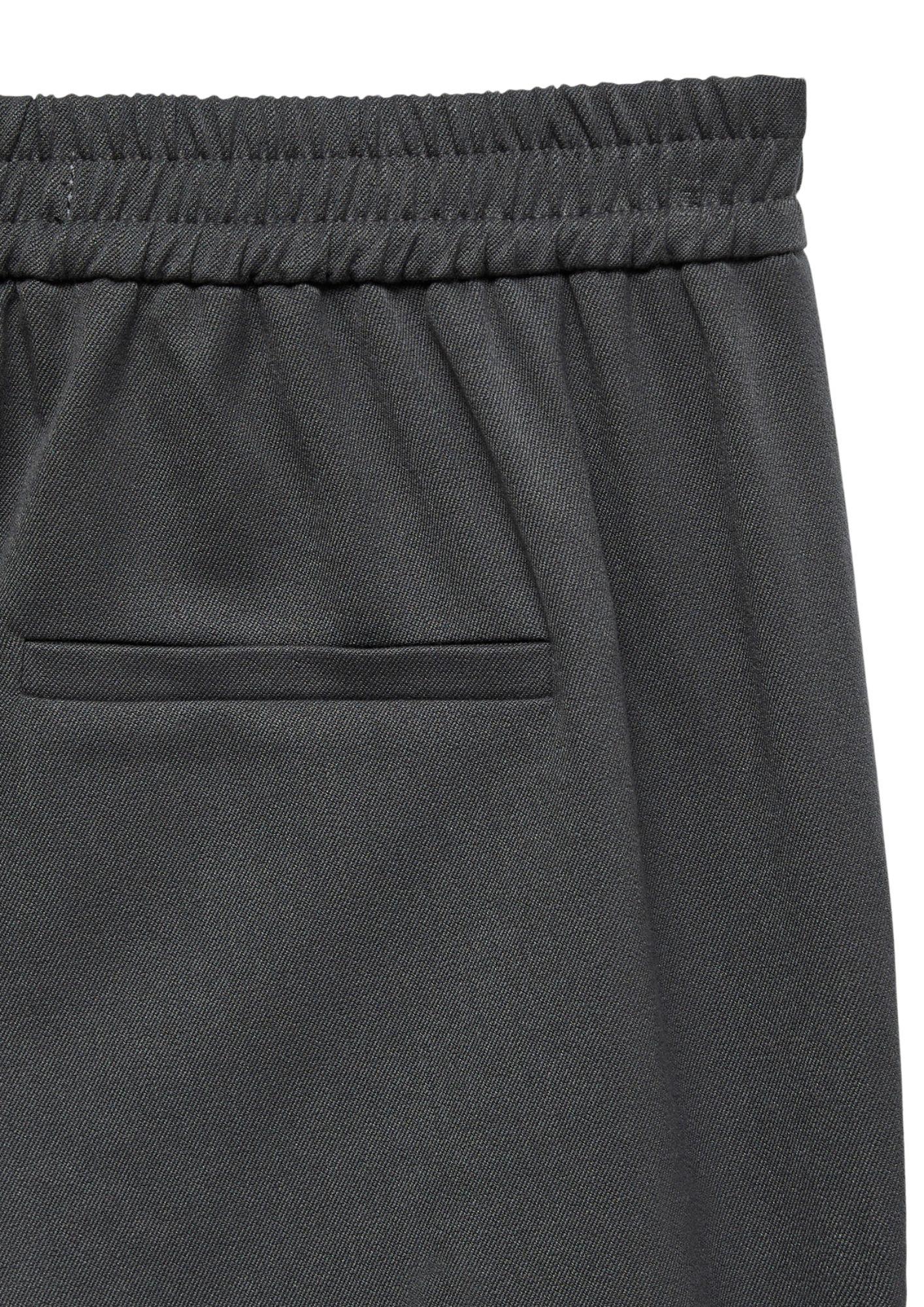Vero Moda VMMAYA Vita media Pantaloni Donna Grigio Asfalto 10225280 Asphalt VERO MODA