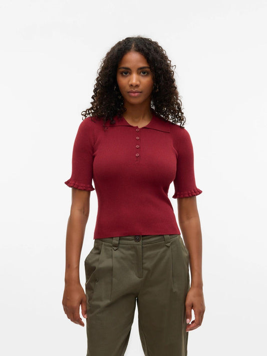 Vero Moda VMWONDER Pullover Donna Syrah 10330850 Syrah VERO MODA