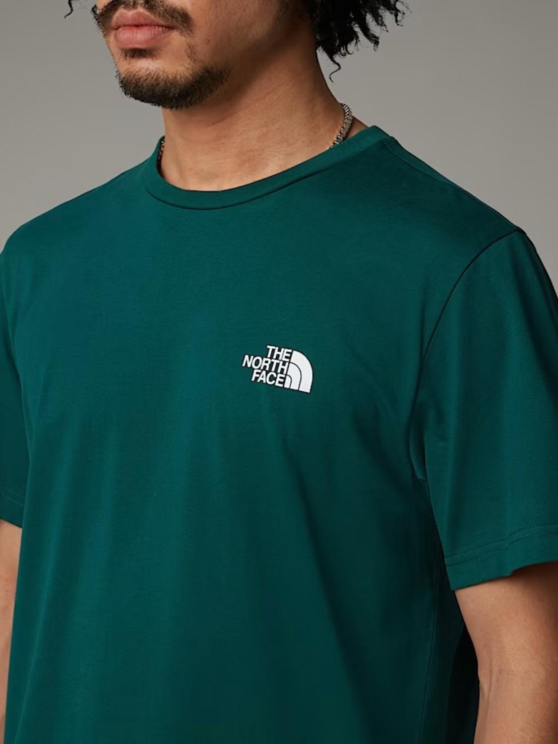 The North Face T-shirt Simple Dome Uomo Deep Nori NF0A87NG 6GI THE NORTH FACE